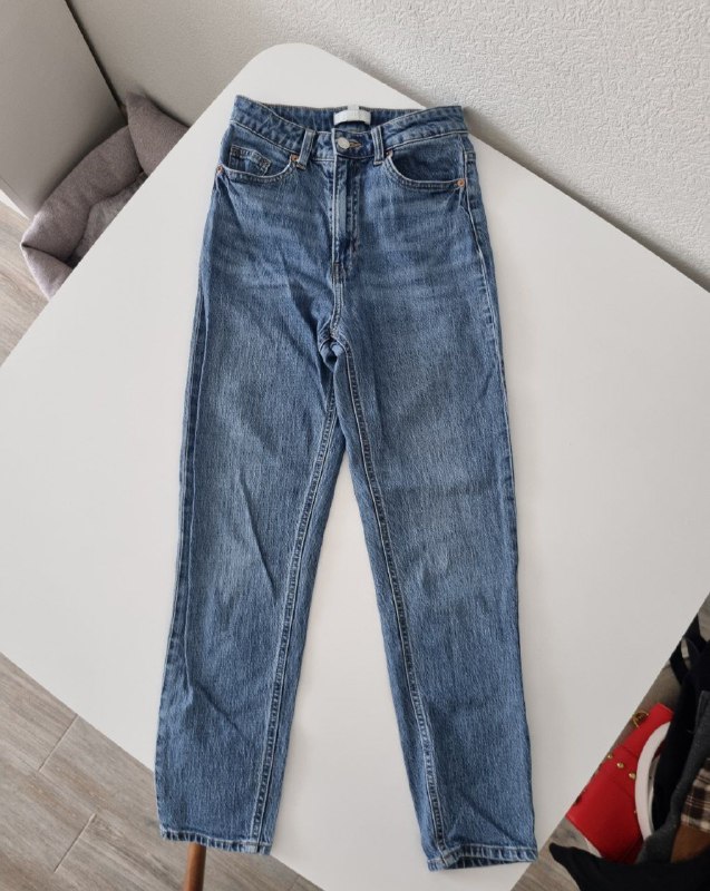 джинсы MOM от H&M размер XS S 34