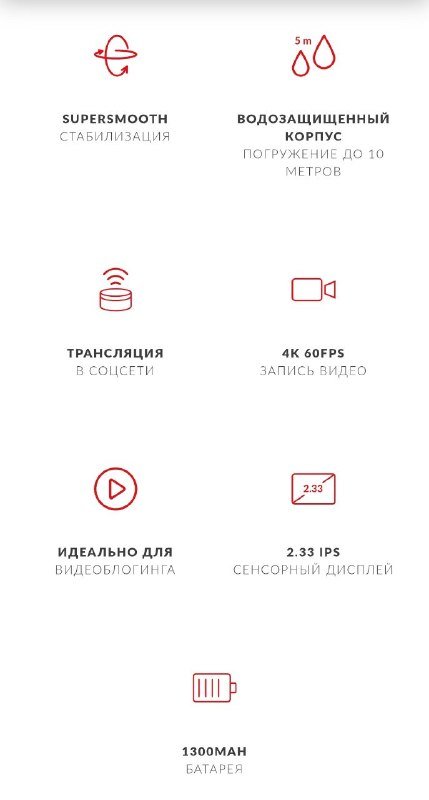 Экшен-камера Sjcam SJ10pro с аксессуарами и картой памяти 3