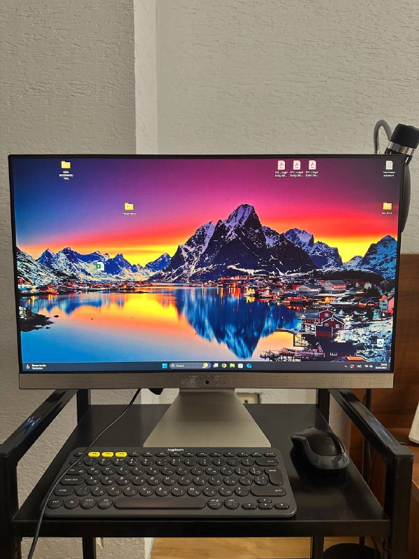 Моноблок Asus Vivo с клавиатурой