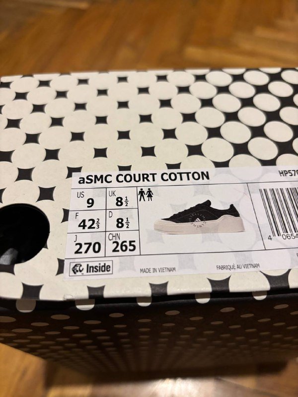 adidas Stella McCartney Court Cotton кроссовки 3