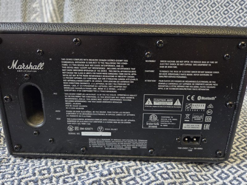 Bluetooth колонка Marshall Kilburn 2