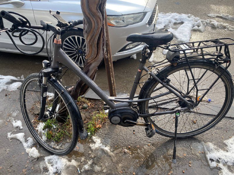 Немецкий оригинальный электровелосипед гибрид