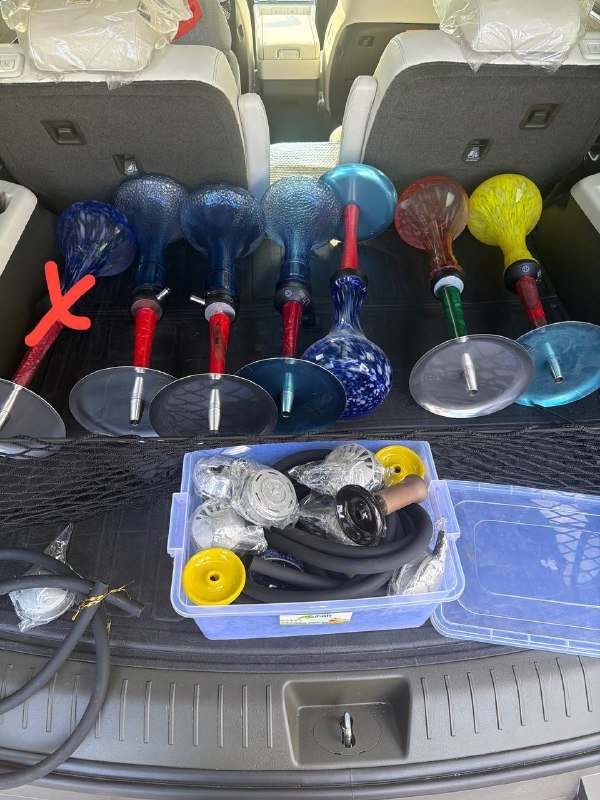 Новые кальяны с чашей и калаудом