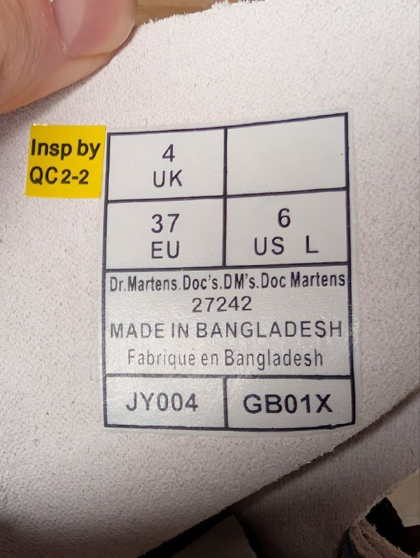 Женские ботинки Dr.Martens 1460 Pascal 5