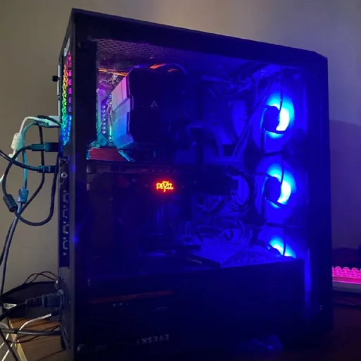 Игровой ПК Intel Core i5 12400F, RX 580, 16GB RAM