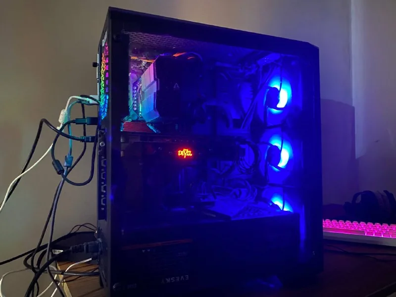 Игровой ПК Intel Core i5 12400F, RX 580, 16GB RAM 1