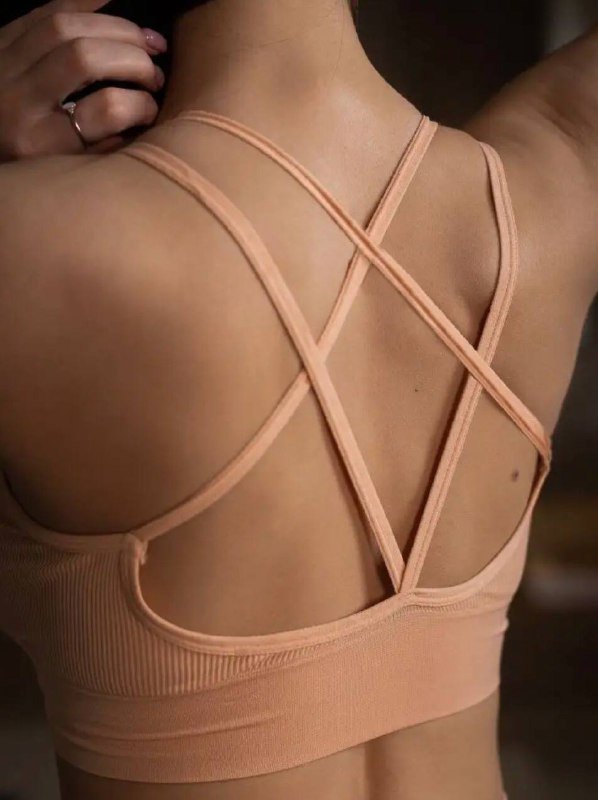 Бежевый лиф без косточек 4