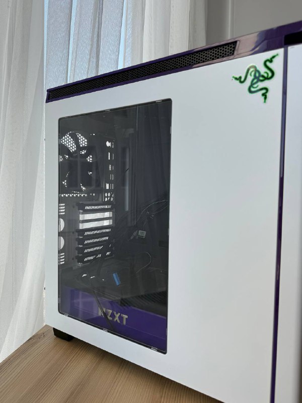 Корпус NZXT H440 White-Purple 5