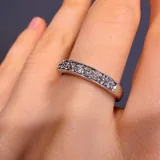 Золотое кольцо с бриллиантами 1
