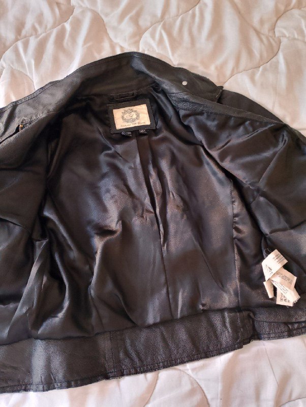 Винтажная куртка Zara, 100% натуральная кожа 3