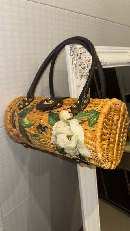 Плетеная сумка из Японии