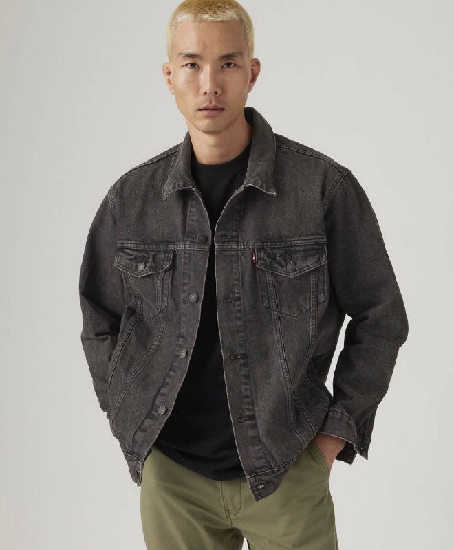 Levi’s светлая джинсовая куртка, Levi’s серая джинсовая куртка 6