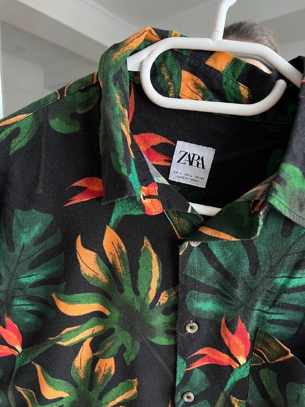 Рубашка мужская Zara размер L 2