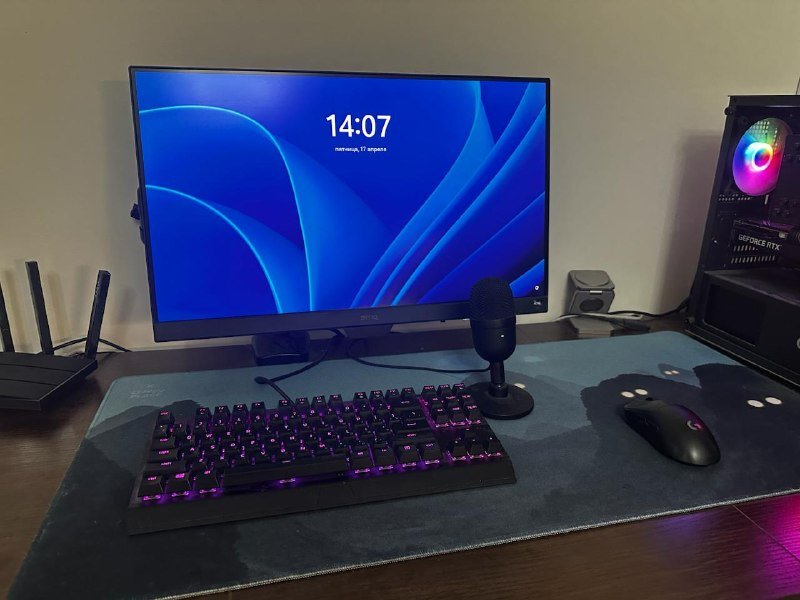 ПК Intel Core I5-14600KF, ASRock B660, RTX 3060, монитор, клавиатура, мышь, микрофон