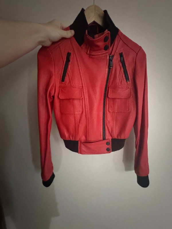 Любимая кожаная куртка Интерфино XS-S 2