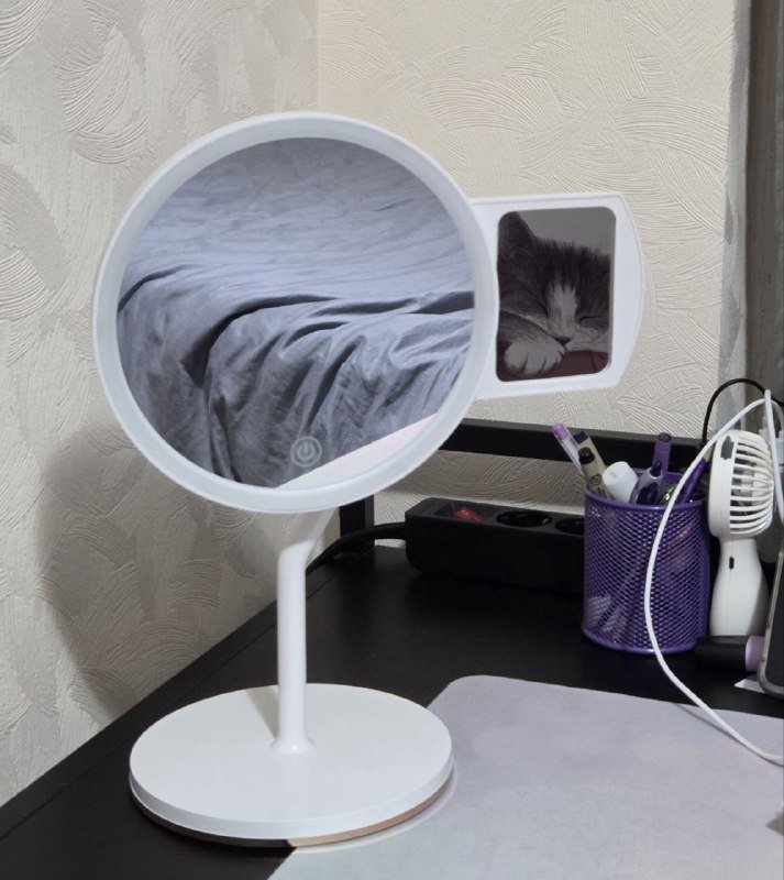 Полочка органайзер, настольное зеркало 4