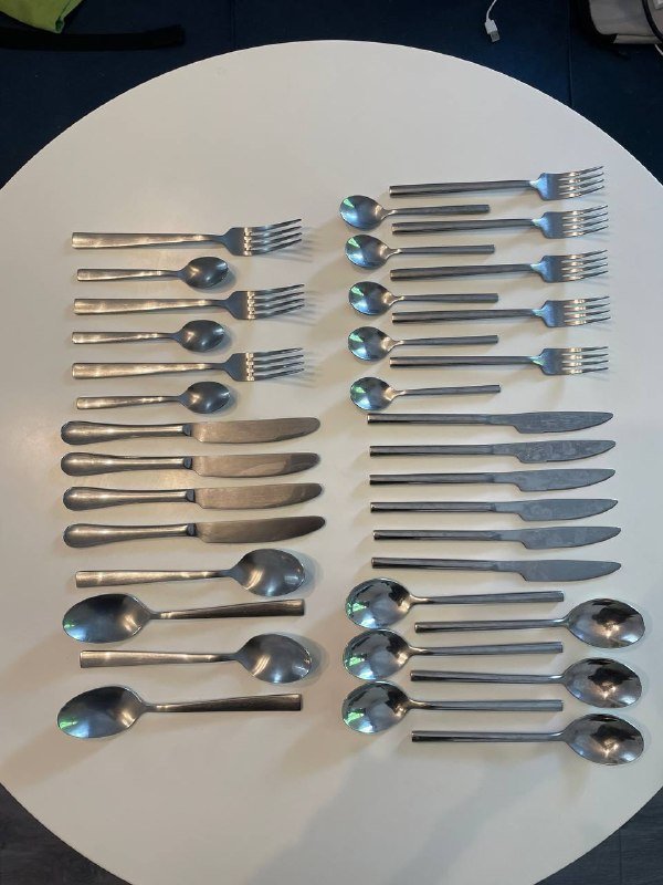 Столовые приборы, кухонные доски, фартуки