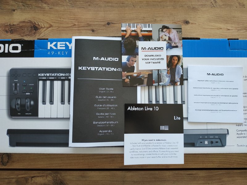 MIDI-клавиатура M-Audio Keystation 49 MK3 5