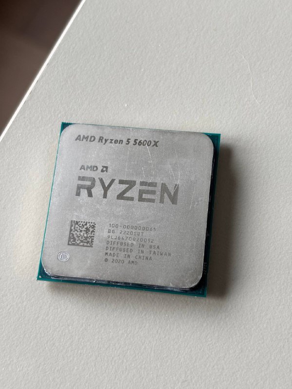 Процессор AMD Ryzen 5 5600X с кулером