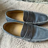Мужские кожаные мокасины Massimo Dutti 1