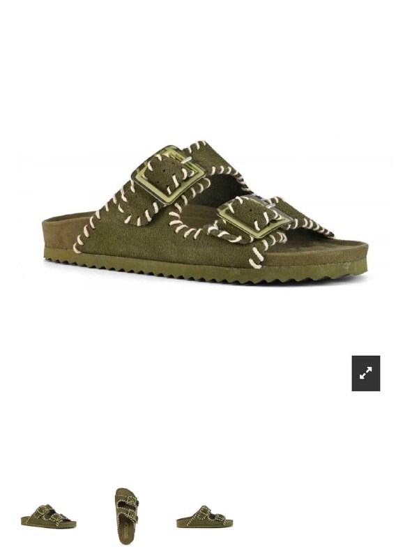 Сандали Colors of California Cow Suede Bio With Stitching 2