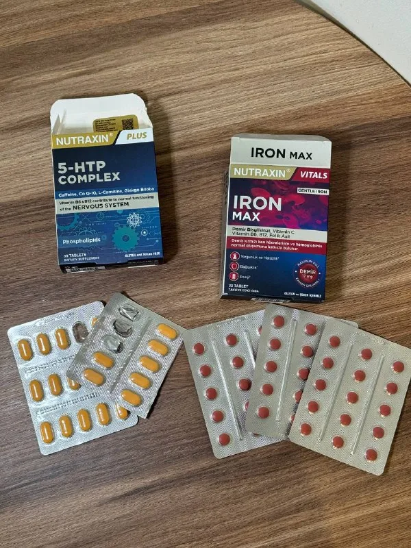 Витамины железа и 5htp