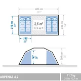 Палатка Quechua Arpenaz 4.2 2