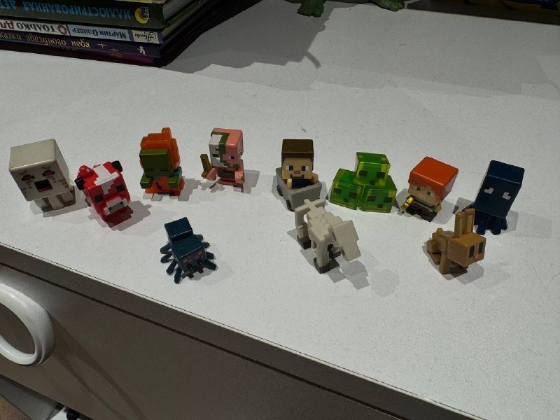 Minecraft коллекции мини фигурки большие фигурки 4