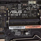Материнская плата ASUS H110T, блок питания HP, кабель 2