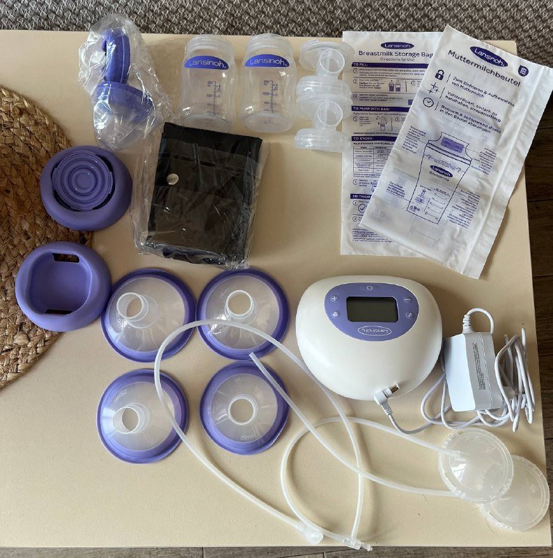 Двойной электрический молокоотсос 2-в-1 Lansinoh 2