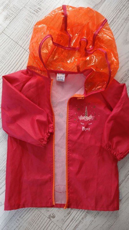 Дождевик детский с единорогом