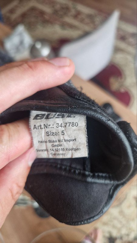 Женские мотоперчатки Büse Pit Lane, size 5 3