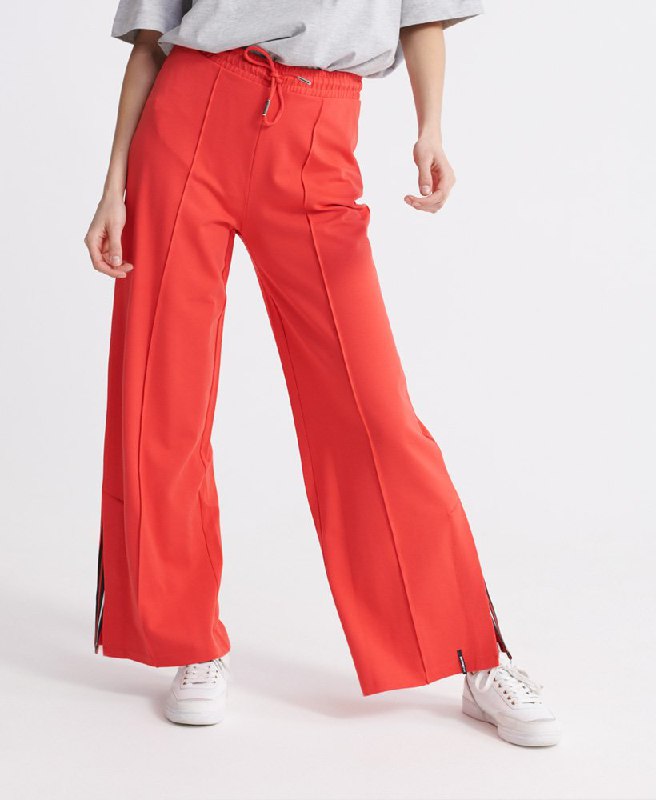 Женские спортивные брюки Superdry красные