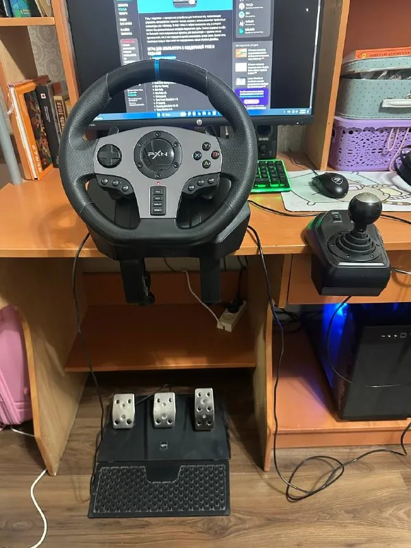 Игровой руль PXN V9 1