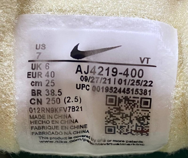 Nike shoes size 40 3