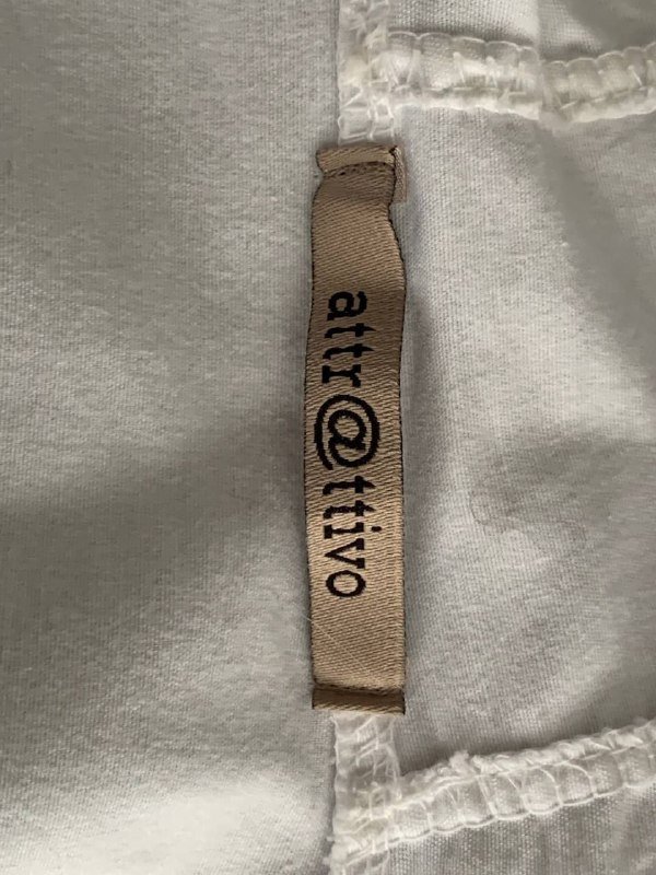 Белая ветровка Attrattivo женская хлопковая 3