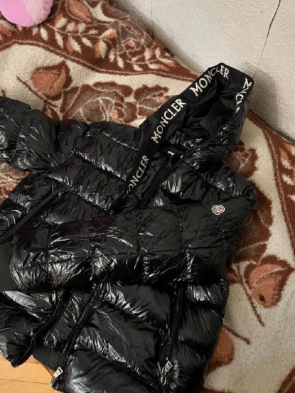 Куртка Moncler пуховка черная 5