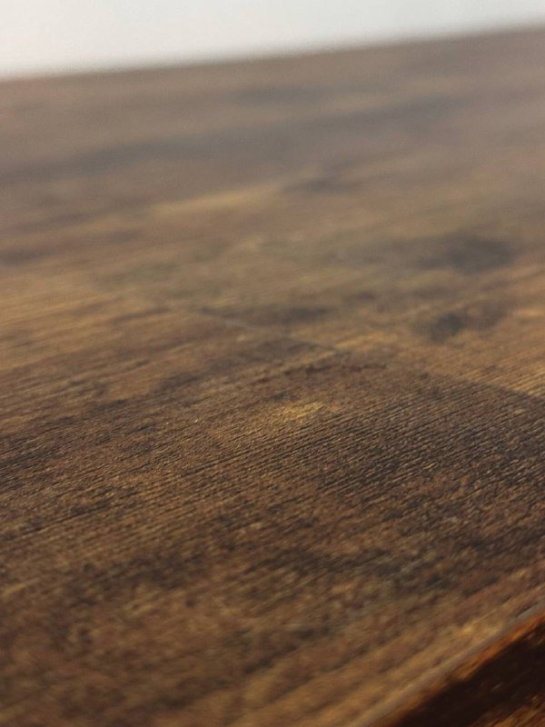 Стол 75 х 140 см инженерная доска темный орех 8