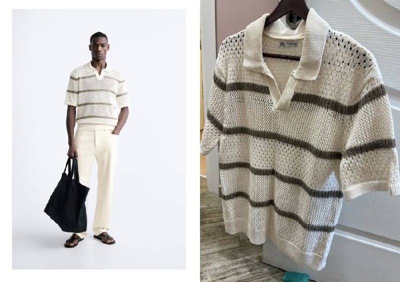 Рубашки Zara, BERSHKA, свитер кашемир Uniqlo 2
