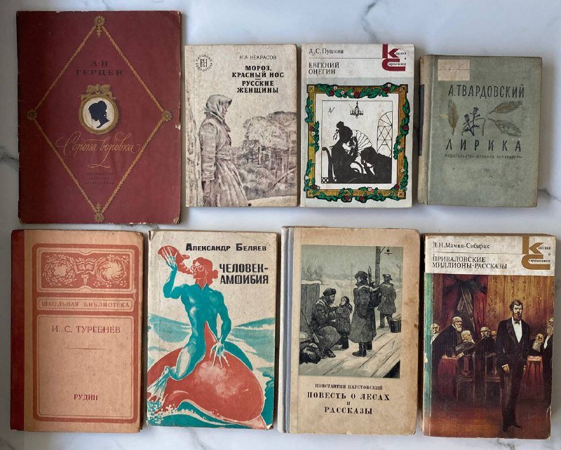 Книги русская и зарубежная классика
