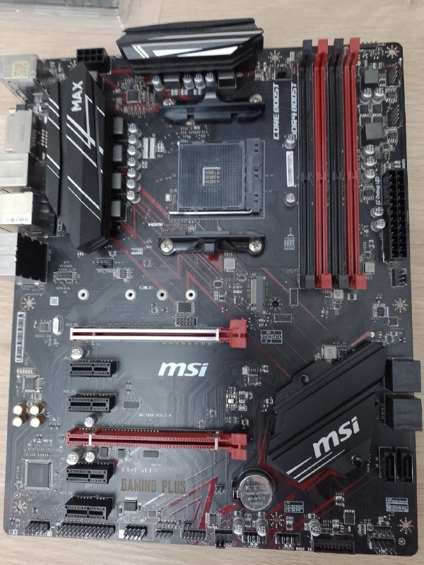 Материнская плата MSI B450 Gaming Plus Max (socket AM4)