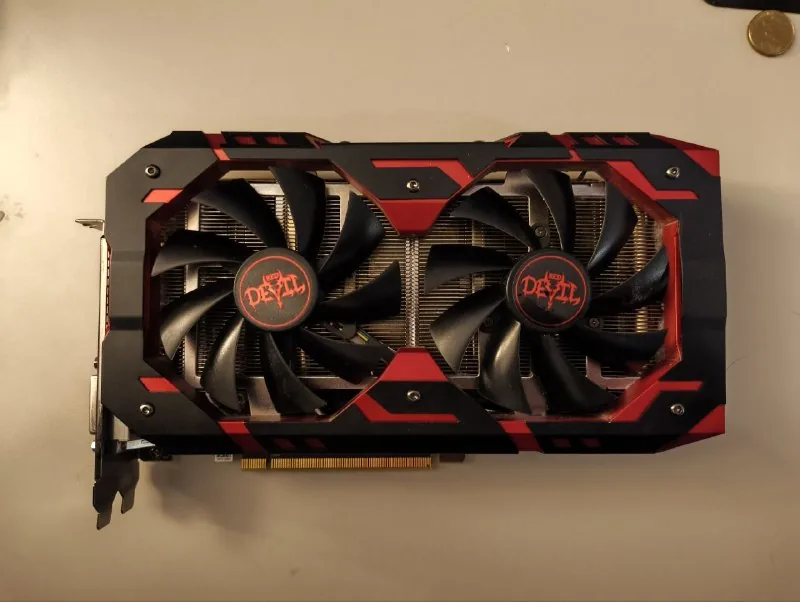 Видеокарта Radeon RX580 8GB 1