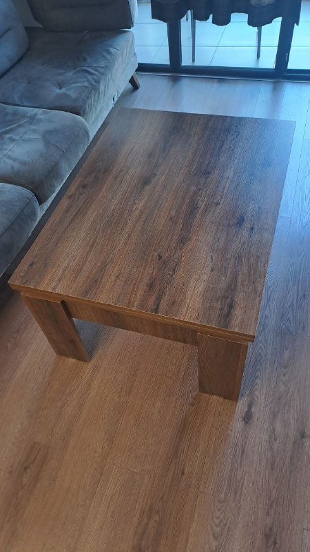 Стол, два дивана, пуф, кровать с матрасом, комод-бар 2