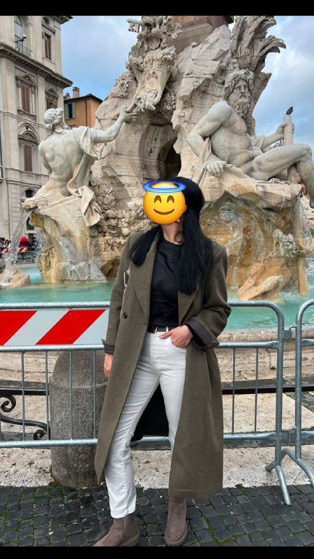 Пальто Mango шерстяное размер L