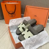 Новые мужские тапочки Hermès, размер 41 2