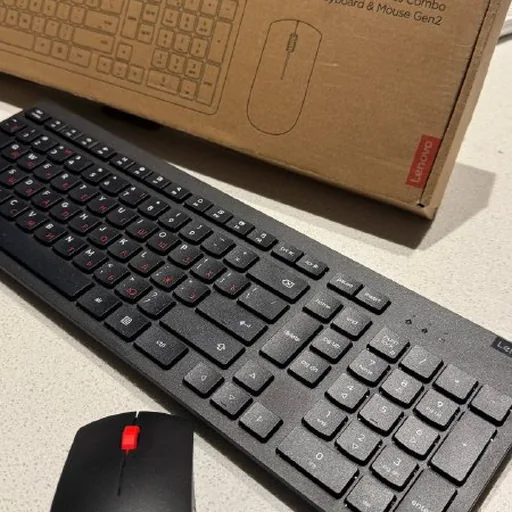 Lenovo беспроводные клавиатура и мышь
