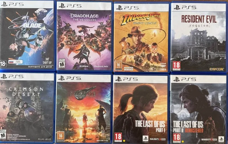 Игры на дисках для PlayStation 5