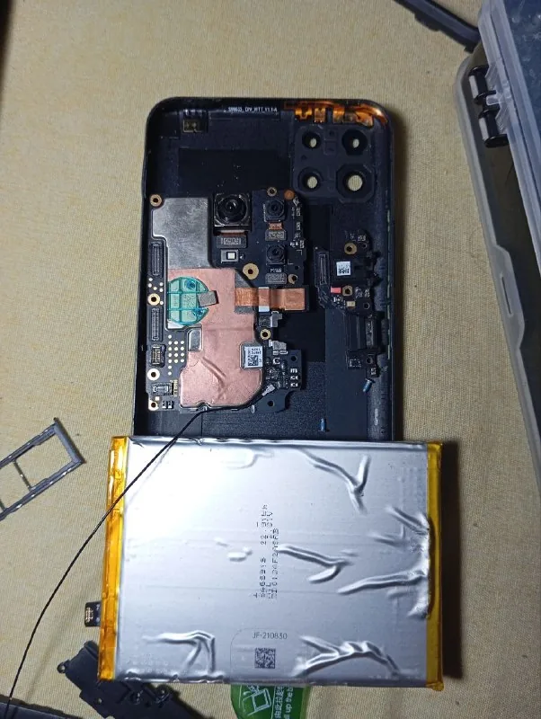 Запчасти Realme C25S, аккумулятор, материнская плата, плата с портами