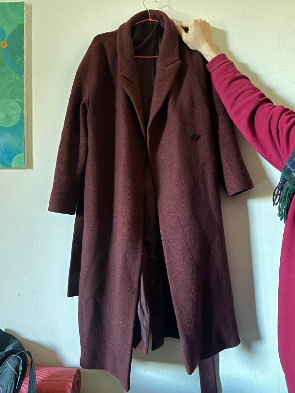 Пальто COS, шерстяное платье, коврик для йоги