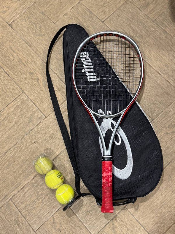 Теннисная ракетка prince, мячики в подарок 3
